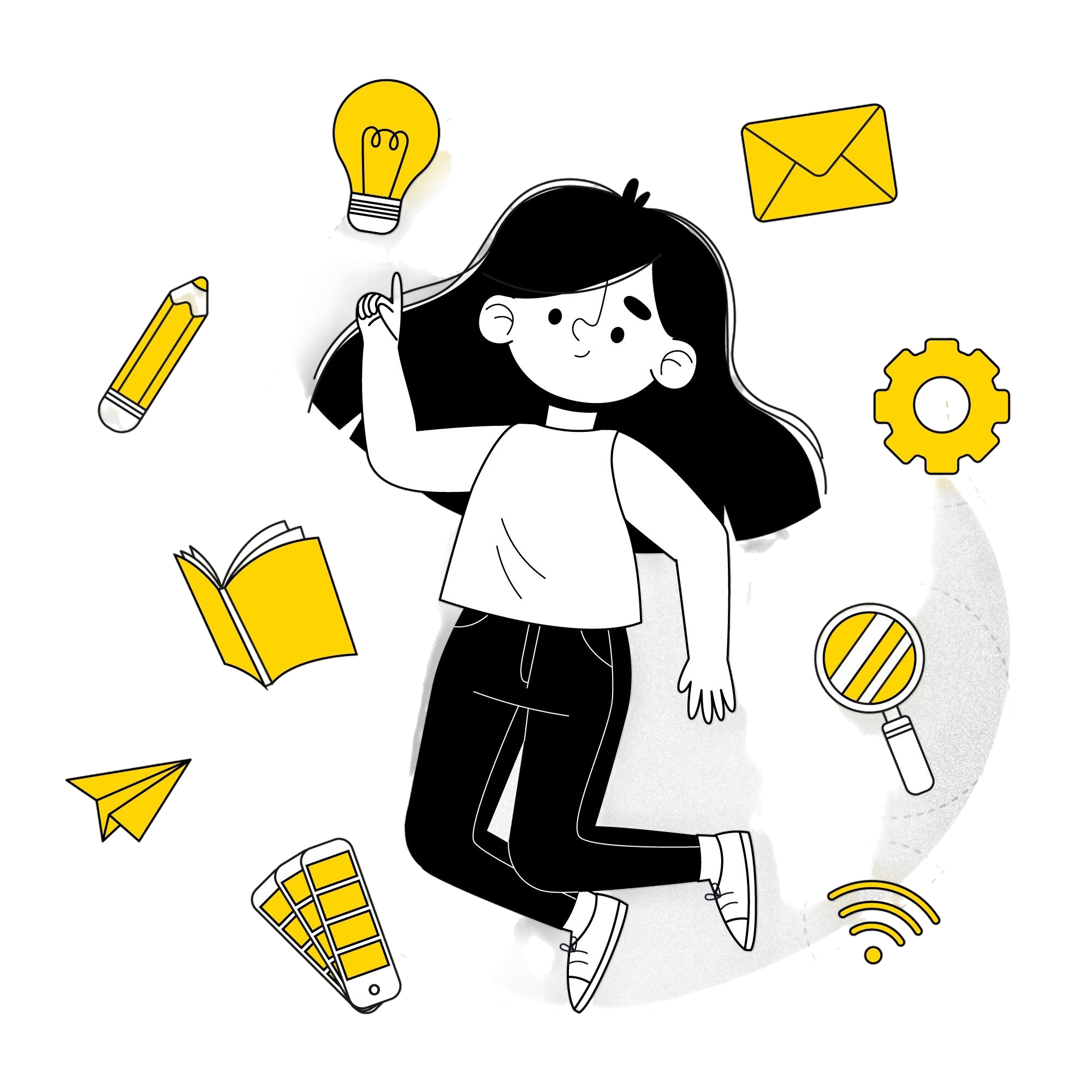 Product designer illustration